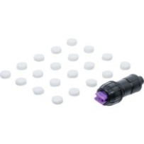 BGS   6771-1   Juego de boquillas y filtros de repuesto   para la espuma de la botella de pulverización por bomba   para BGS 677