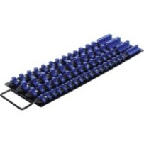 BGS   6871   Juego de raíles para insertar llaves de vaso   con 80 clips   para vasos de 6,3 mm (1/4"), 10 mm (3/8"), 12,5 mm (1