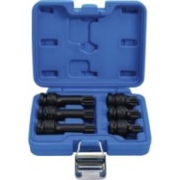 BGS   5380   Juego de puntas de vaso de impacto   entrada 12,5 mm (1/2")   dentado múltiple interior (para XZN) M14 - M18   6 pi