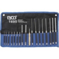 BGS   1695   Juego de botadores   100-150-200 mm   1,5 - 9,5 mm   incl. granetes   18 piezas