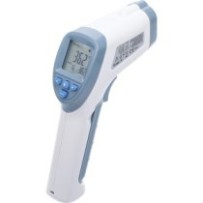 BGS   6007   Termómetro de fiebre para la frente   sin contacto, por infrarrojos   para personas + medición de objetos   0 - 100