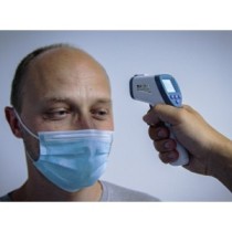 BGS   6007   Termómetro de fiebre para la frente   sin contacto, por infrarrojos   para personas + medición de objetos   0 - 100