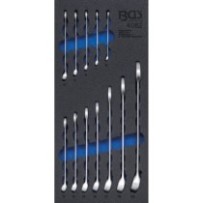 BGS   4082   Bandeja para carro 1/3: Juego de llaves combinadas   6 - 22 mm   12 piezas