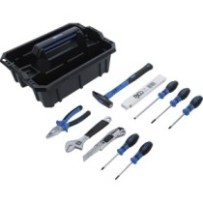 BGS   70225   Caja de herramientas   plástico   incluido el surtido de herramientas   11 piezas
