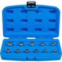 BGS   8383   Juego extractor para tornillos y tuercas   10 mm (3/8")   métrico   11 piezas