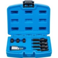 BGS   8692   Juego de reparación de roscas para pernos de la rueda y tuercas de rueda   M12 y M14   8 piezas