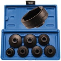 BGS   8377   Juego de cazoletas para filtros de aceite   Ø 24 - 38 mm   7 piezas