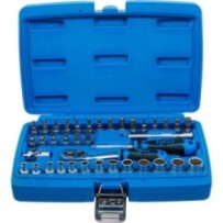 BGS   2151   Juego de llaves de vaso Gear Lock   entrada 6,3 mm (1/4")   39 piezas