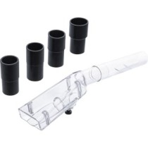 BGS   70151   Accesorio de aspiración para pistola de limpieza de aire comprimido   pequeño   con 4 adaptadores   para BGS 70150
