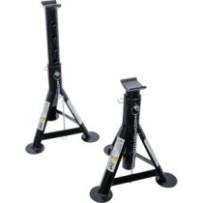 BGS Diy   93002   Caballetes de tubo   capacidad de carga 1500 kg / par   recorrido 322 - 490 mm   1 par