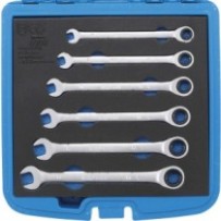BGS   6502   Juego de llaves combinadas con carraca   SW 8 - 13 mm   6 piezas