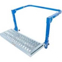 BGS   71002   Peldaños plegables de neumáticos   ajustable   para furgonetas y vehículos 4x4