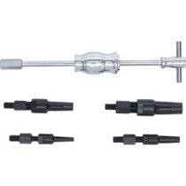 BGS Diy   8598   Juego de extractores de rodamientos internos ciegos con martillo deslizante   5 piezas