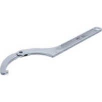 BGS   73231   Llave de gancho con mordaza flexible y punta   120 - 180 mm