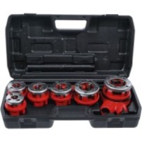 BGS Diy   1891   Juego de terrajas para tuberías   1/4" - 1 1/4"   8 piezas
