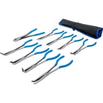 BGS   4401   Juego de alicates para conectores planos y de bujías Langbeck   extra larga   9 piezas