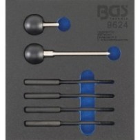 BGS   9624   Bandeja para carro 1/6: Herramienta de fijación del cigüeñal   para Porsche Boxster, 911 M96