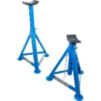 BGS   71030   Caballetes de tubo   capacidad de carga 3000 kg / par   recorrido 335 - 500 mm   1 par