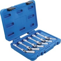 BGS   2986   Juego de llaves articuladas para calentadores universales, hexagonal   entrada 10 mm (3/8")   8 - 16 mm   6 piezas