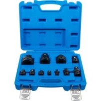 BGS   25140   Juego de adaptadores de impacto y articulaciones universales   6,3 mm (1/4") - 25 mm (1")   11 piezas