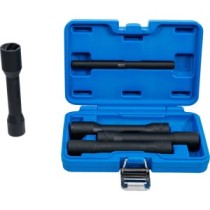 BGS   5262   Juego de llaves de vaso de perfil en espiral / extractores de tornillos, largas   entrada 12,5 mm (1/2")   17 - 22 