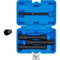 BGS   5262   Juego de llaves de vaso de perfil en espiral / extractores de tornillos, largas   entrada 12,5 mm (1/2")   17 - 22 