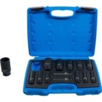 BGS   5209   Juego de llaves de vaso de impacto Gear Lock   entrada 12,5 mm (1/2")   10 - 32 mm   14 piezas