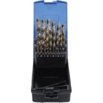BGS   116   Juego de brocas espirales   HSS-G M35 acero al cobalto   1 - 13 mm   26 piezas