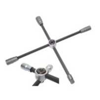 BGS   1458   Llave de cruz para camiones   plegable   cuadrado   24 x 27 x 32 x 20 mm (3/4")