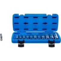 BGS   70988   Juego de llaves de vaso especiales, ranuradas   entrada 10 mm (3/8")   8 - 19 mm   12 piezas
