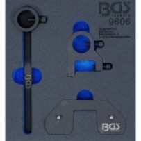 BGS   9606   Bandeja para carro 1/6: Juego de herramientas de ajuste del eje compensador   para motores diésel DOHC 2.2 Land Rov