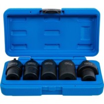 BGS   67220   Juego de vasos almenados para tuercas ranuradas   5 piezas