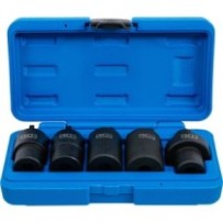 BGS   67220   Juego de vasos almenados para tuercas ranuradas   5 piezas
