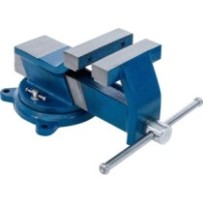 BGS   58112   Tornillo de banco de acero   forjado   mordazas 125 mm