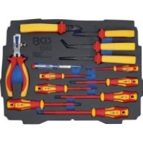 BGS   3352   Bandeja de espuma para BGS BOXSYS1 & 2: Alicates VDE / juego de destornilladores   13 piezas