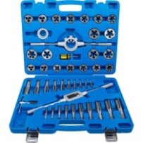 BGS   1893   Juego de machos y terrajas   M6 - M24   45 piezas