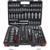 BGS Diy   2283   Juego de llaves de vaso   entrada 6,3 mm (1/4") / 10 mm (3/8") / 12,5 mm (1/2")   172 piezas