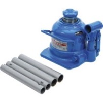 BGS   70041   Gato de botella hidráulico para vehículos   extra plano   10 t