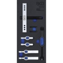 BGS   6934   Juego de extractores de poleas de aire acondicionado y embrague   9 piezas