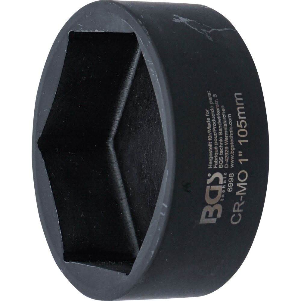 BGS   6998   Llave para tuercas de cubo   hexagonal  para DAF, Volvo   105 mm