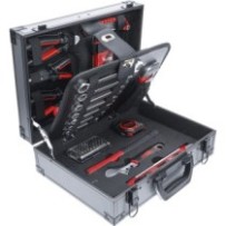 BGS Diy   6057   Juego de herramientas en caja de aluminio   66 piezas