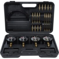 BGS Diy   962670   Juego de comprobadores de carburador   con 4 manómetros   26 piezas
