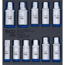 BGS   65515   Bandeja para carro 1/6: Juego de extractores de espárragos   5 - 16 mm   11 piezas