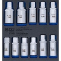 BGS   65515   Bandeja para carro 1/6: Juego de extractores de espárragos   5 - 16 mm   11 piezas