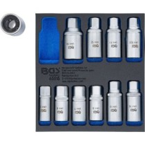 BGS   65515   Bandeja para carro 1/6: Juego de extractores de espárragos   5 - 16 mm   11 piezas