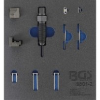 BGS   8501-2   Bandeja para carro 1/6: Juego complementario para remachador de cadenas de distribución (BGS 8501)   adecuado par
