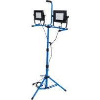 BGS   85338   Lámpara de trabajo LED Duo-SMD   con trípode   2 x 70 W