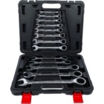 BGS Diy   30006   Juego de llaves combinadas con carraca   8 - 32 mm   13 piezas