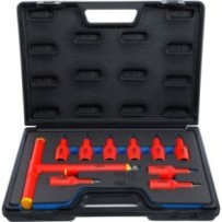 BGS   7131   Juego de puntas de vaso VDE   entrada 12,5 mm (1/2")   perfil en T (para Torx) T20 - T55   10 piezas