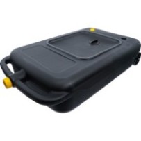 BGS   8554   Recogedor de aceite con boquilla   móvil   40 l